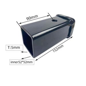 Fabrication chinoise d'accessoires automobiles en gros, tube de récepteur d'<span class=keywords><strong>attelage</strong></span> de <span class=keywords><strong>remorque</strong></span>, soudage sur acier brut, adaptateur d'<span class=keywords><strong>attelage</strong></span> - Product Image 3