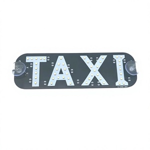 Panneau lumineux LED pour taxi, lampe de guidage pour pare-brise avec interrupteur marche/arrêt, fixation par ventouse en caoutchouc, indicateur lumineux pour voiture - Product Image 3