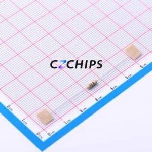 Résistance traversante CR1/4W-56ohm 5%-OT52, composant traversant (THT), D2.7xL6.2mm, film carbone 56Ohm 5% 250V - Product Image 1