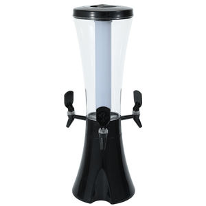 Nuevo diseño de Torre de cerveza de 3 grifos, Torre dispensadora de cerveza de barril LED de 3 <span class=keywords><strong>litros</strong></span>, <span class=keywords><strong>dispensador</strong></span> de jugo - Product Image 4