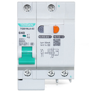Disjoncteur différentiel TENGEN TGB1NLA-63 1P+N 2P 40A pour bornes de recharge - Product Image 3