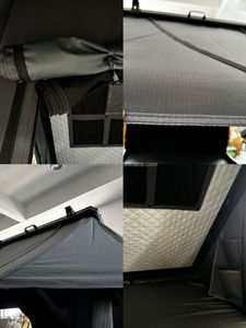 Carpa de Techo Ligera Wild Cloud, Carpa Triangular Rígida para Techo de Auto con Toldo Frontal, Impermeable y con Protección Solar - Product Image 5