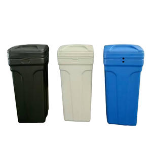 塩水タンク25L 60L 70L 100L水軟化剤塩水タンク塩水弁スクエアPE塩容器 - Product Image 1