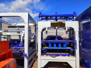 <strong>QT12</strong>-15A Advanced Vibrating Brick Making Machine, ISO Certified <strong>Automatic</strong> <strong>Block</strong> <strong>Production</strong> Line, Concrete <strong>Block</strong> Machine for Sale - Product Image 4