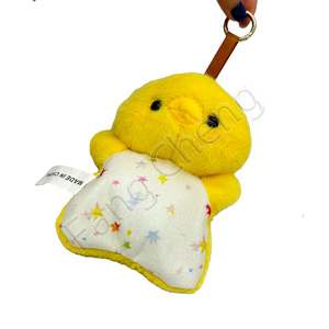 Portachiavi in peluche a forma di calamaro da 4 pollici per bambini, ciondolo per zaino, bambola, scatola a sorpresa, giocattolo regalo Gashapon da 120 mm - Product Image 2