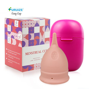 Coupe <span class=keywords><strong>menstruelle</strong></span> Furuize OEM à étiquette privée, économique, 100% silicone de qualité médicale, réutilisable, pour femmes - Product Image 6
