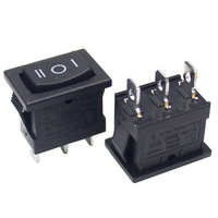Interrupteur à bascule 10*15 2 broches 3 broches Haute qualité marche/arrêt Kema Keur Rleil Kcd 10a 250v