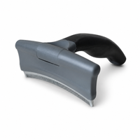 Brosse ergonomique en acier inoxydable pour démêler les poils d'animaux, peigne de toilettage pour chiens et chats, outil de nettoyage, vente en gros