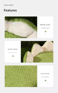 Nuovo Stile 2026: Cuccia Rotonda a Petalo per Cani e Gatti, Ecologica, Morbida, Verde, Portatile, Antiscivolo, per Esterni/Interni, per un Sonno Confortevole - Product Image 5