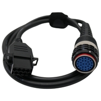 Cable de Diagnóstico OBD2 de 8 Pines para ECU, Lector de Códigos de Error, Herramienta de Programación para Equipos de Construcción y Marinos, Compatible con Volvo