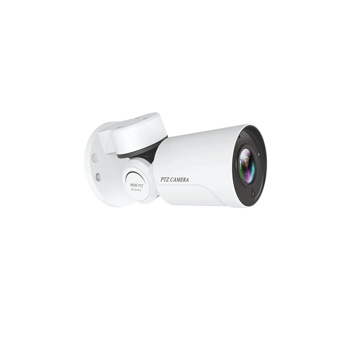 Oem 6mp 4x optical zoom mini bullet ptz poe ip camera with two way audio 2.8-12mm motorized 30m ir ai human & vehicle detection