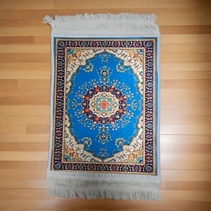 Tapis de prière musulman, Sajjadah islamique, tapis de voyage pliable en flanelle douce, antidérapant, cadeau du Ramadan, logo personnalisé <span class=keywords><strong>DILAN</strong></span> - Product Image 4