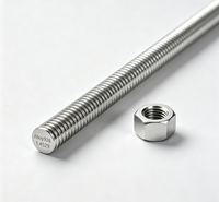 Tengri Alloy926 1.4529 Threaded Rod Metric Imperial Full Thread Stud for Chemical Industry Corrosion Resistance Fastener