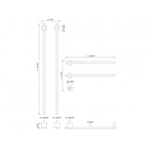 Ceaadesign USA-Ca omologato riscaldatore elettrico Equilibrio scaldasalviette - Product Image 2