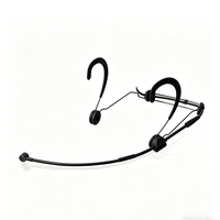 Microphone à condensateur cardioïde pour casque, connecteur XLR, microphone Shure pour la scène, le théâtre