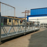 Plate-forme suspendue électrique en aluminium de construction de bâtiments ZLP 630