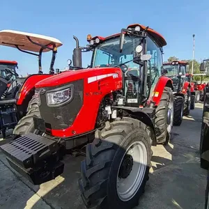 YTO 110hp 4WD 4X4 farming tractors with cab in Russia market