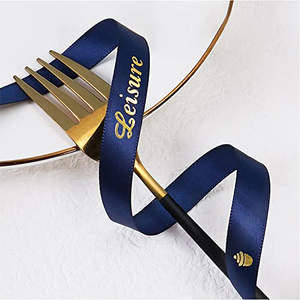 Cinta de Impresión de Alta Calidad Personalizada, Cintas en Relieve 3D, Rollo de Cinta Grosgrain Personalizada con Logotipo - Product Image 4