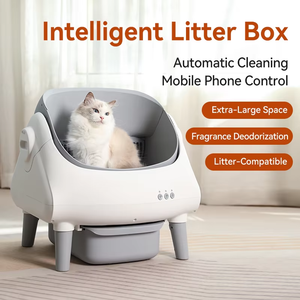 <span class=keywords><strong>Bac</strong></span> à litière automatique pour animaux de compagnie, nettoyage intelligent par capteur, grande capacité, fonctionnement silencieux, élimination des odeurs, utilisation multi-chats - Product Image 6
