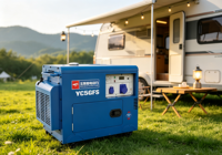 Générateurs diesel silencieux 5000W, alimentation de secours domestique, démarrage électrique portable, groupe électrogène diesel AVR, réservoir de carburant 15L, 230V, refroidissement par air, 1800 tr/min