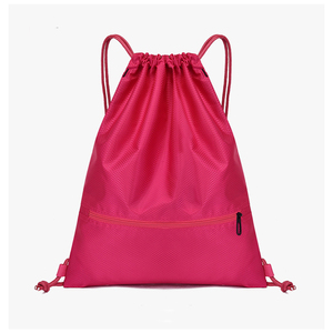 Custom Small Tote Backpack with Drawstring Soft Reusable Outdoor Bag with Pattern for Advertising or Gift