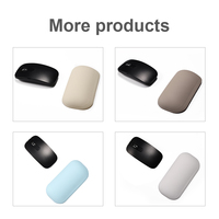 Tapis de souris ergonomique Support de poignet Gel de silicone Support de poignet d'ordinateur antidérapant Tapis de souris vertical pour ordinateur portable Travail de bureau
