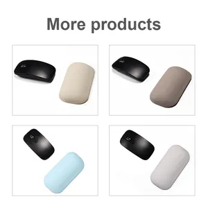 Ergonomic Mouse Pad Wrist Support Silicone Gel Non-Slip Computer Wrist Support Vertical Mouse Pad For Laptop Office Work