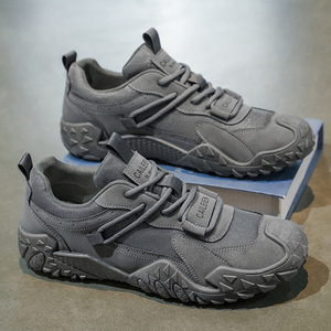 Zapatos de Seguridad para Hombre Caileien, Transpirables, con Suela de Goma, Tacón Bajo, para Trabajo, Senderismo y Uso Diario - Product Image 4