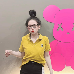 Graphic T Shirts Women 2023 Good Price 100% <b>Linen</b> Fashion Casual Each One in Poly Bag Vietnam Manufacturer - Product Image 1