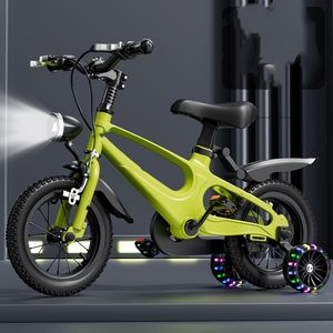 Bicicleta Infantil de Alta Calidad con <span class=keywords><strong>Cuadro</strong></span> de Aleación de Magnesio y Suspensión, Tamaños de 12, 14, 16 y <span class=keywords><strong>18</strong></span> Pulgadas para Niños y Niñas - Product Image 4