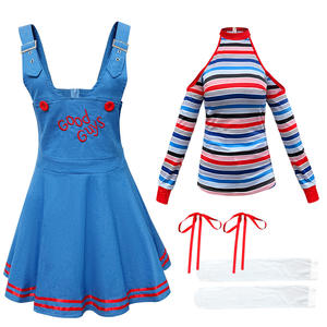 2026 RUIKE Meilleures ventes : Combinaison sexy <span class=keywords><strong>de</strong></span> cosplay <span class=keywords><strong>Chucky</strong></span> pour <span class=keywords><strong>femme</strong></span>, pour jeux <span class=keywords><strong>de</strong></span> rôle et costumes <span class=keywords><strong>de</strong></span> scène - Product Image 2