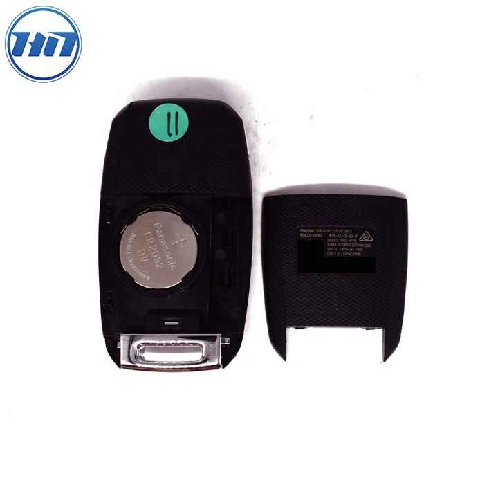 Source 3 Buttons RKE-4F18 Genuine Flip Blank Key Auto Parts 95430 