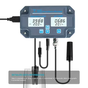 WiFi Online PH EC TDS sale S.G.Temp Meter Tester di qualità dell'acqua 6-in-1 PH meter Monitor intelligente multifunzione per acquario