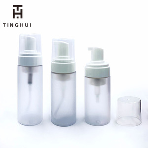Mini flacon pompe rond blanc de 50 ml pour nettoyant visage, flacon en plastique de 30 ml - Product Image 6