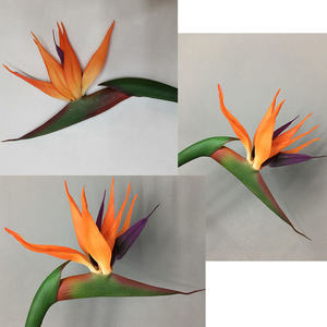 Planta Artificial Realista de Ave del Paraíso con Hojas de Plátano - Elegante Árbol Artificial para Decoración Moderna del Hogar - Product Image 3