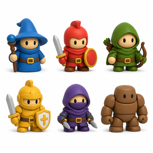 Fabricant de figurines d'anime en gros, figurines PVC personnalisées, modèles 3D, figurines de collection d'anime et de dessins animés, usine de figurines. - Product Image 2