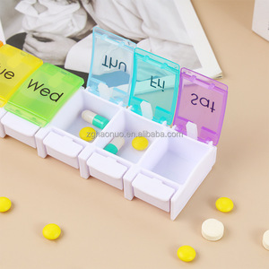 Hàng tuần <span class=keywords><strong>Pill</strong></span> Organizer BPA miễn phí 7 ngày <span class=keywords><strong>Pill</strong></span> trường hợp với mùa xuân Mở thiết kế ngăn lớn nhựa y học du lịch <span class=keywords><strong>Pill</strong></span> <span class=keywords><strong>container</strong></span> - Product Image 3