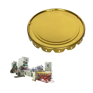 Turkey Pail Lid Tin Can Making Machine Metal Bucket End Cover press machine Production Line