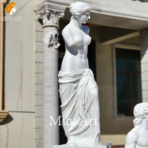 MILY intagliato a mano su misura scultura in pietra romana scultura famosa statua <span class=keywords><strong>di</strong></span> marmo bianco a grandezza naturale <span class=keywords><strong>di</strong></span> <span class=keywords><strong>venere</strong></span> De Milo - Product Image 5