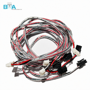 Micro-Fit 3.0 naar JST XH Adapterkabel 3.00mm 2*3-pins naar 2.50mm 4-pins kabelboom 600mm met spiraalwikkeling voor stroom- en signaalverbinding - Product Image 1