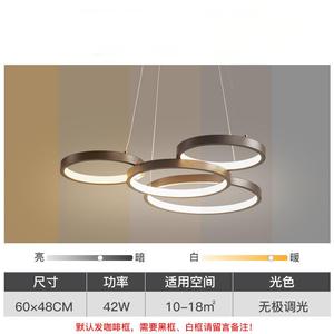 Cercle noir Art Restaurant cuisine île suspension lampe <span class=keywords><strong>scandinave</strong></span> maison salon mode <span class=keywords><strong>chambre</strong></span> <span class=keywords><strong>lustre</strong></span> - Product Image 6
