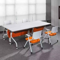 Konferenztisch Modernes Design Klappbarer Konferenztisch Büro- oder Schul-Klapptisch für Wohnzimmer