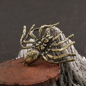 Retro Handwerk Spinne Spielzeug Bronze Statue Spinne Ornamente - Product Image 3