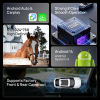 Pantalla HD Android Tesla de 12,1 pulgadas para Jeep Wrangler 2018-2023, unidad principal de navegación GPS, Wifi, Radio, Carplay, Android Auto
