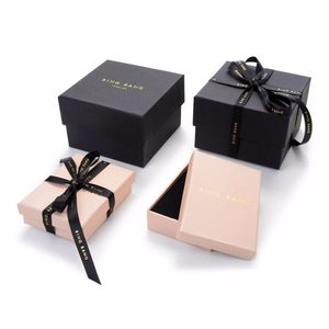 Tamaño personalizado y diseño sorpresa de dos piezas tapa y la Base de cartón de regalo de cumpleaños de pajarita caja de - Product Image 5