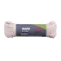 Corde en coton torsadé de haute qualité, 3 brins, 5mm