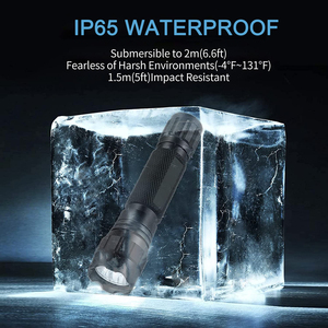 Đèn pin có thể sạc lại lumen cao 1200lm siêu sáng đèn flash ánh sáng mạnh mẽ cầm tay dẫn đèn pin cho trường hợp khẩn cấp cắm trại - Product Image 6