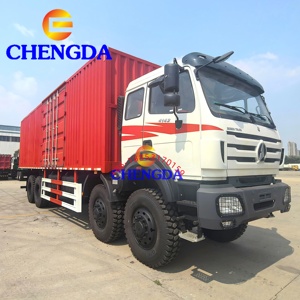Nuevo Camión Beiben 8*4 8*8 de 12 Ruedas, 380hp 420hp, 40-60 Toneladas, Chasis Largo para Logística, Camión de Carga con Caja para la República Democrática del Congo - Product Image 4