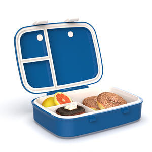 Boîte à lunch <span class=keywords><strong>bento</strong></span> 2025 étanche de qualité alimentaire à 3 compartiments, compatible micro-ondes et chauffable, pour enfants, pique-niques et déjeuners, avec plateau intérieur amovible - Product Image 6
