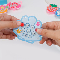 Nouvelle console de jeu portable Whack-A-Mole de style dessin animé, adorable, éducative, pour enfants, en PVC, anti-stress, mini